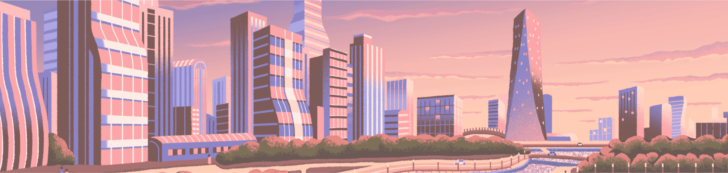 a city landscape